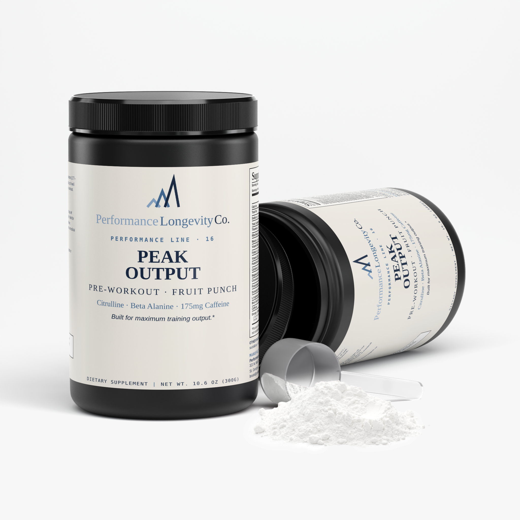 Peak Output Pre-Workout (Fruit Punch)