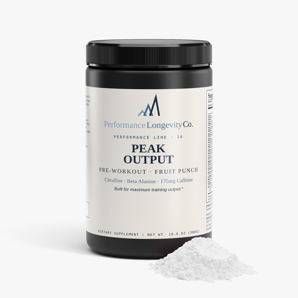 Peak Output Pre-Workout (Fruit Punch)