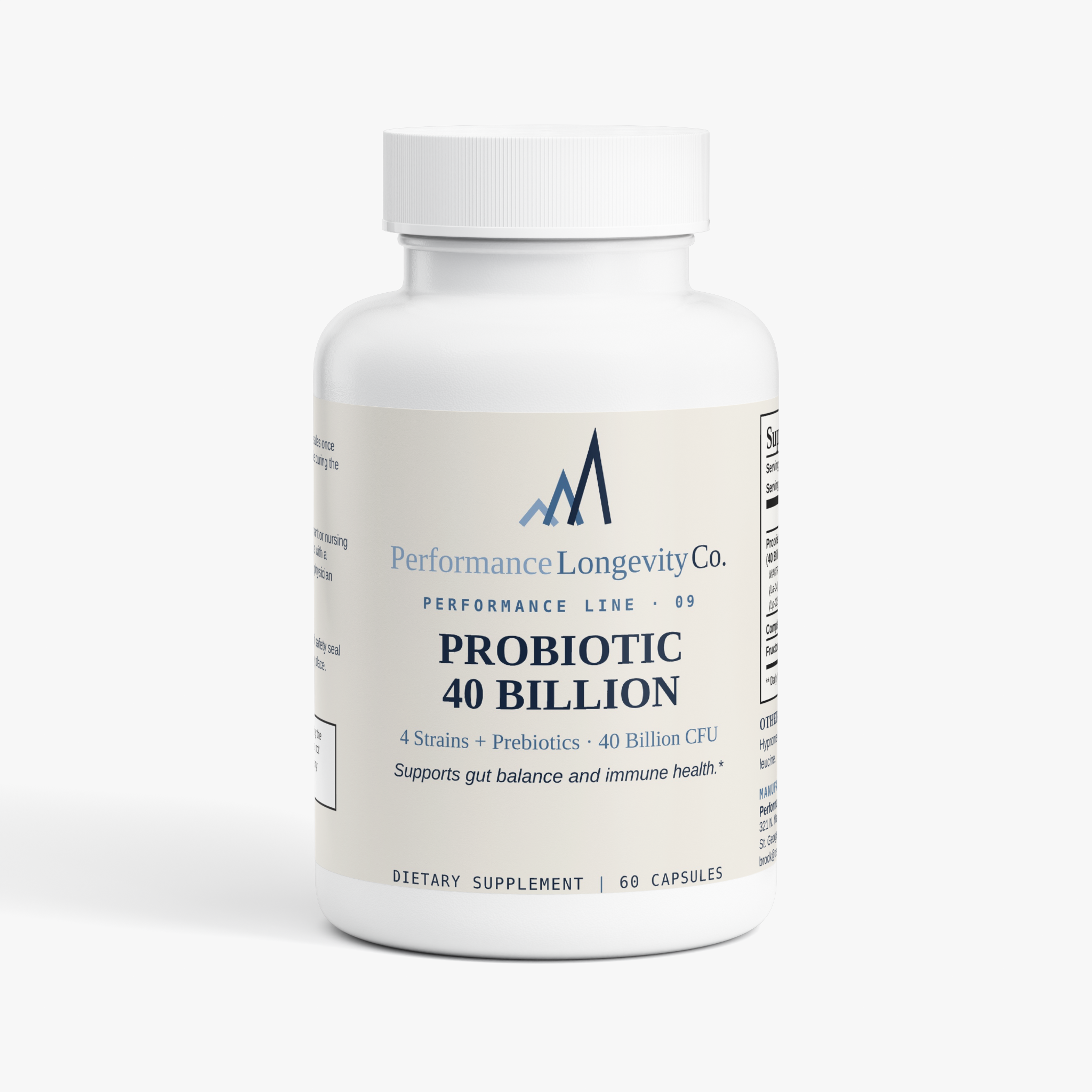 Probiotic 40 Billion with Prebiotics