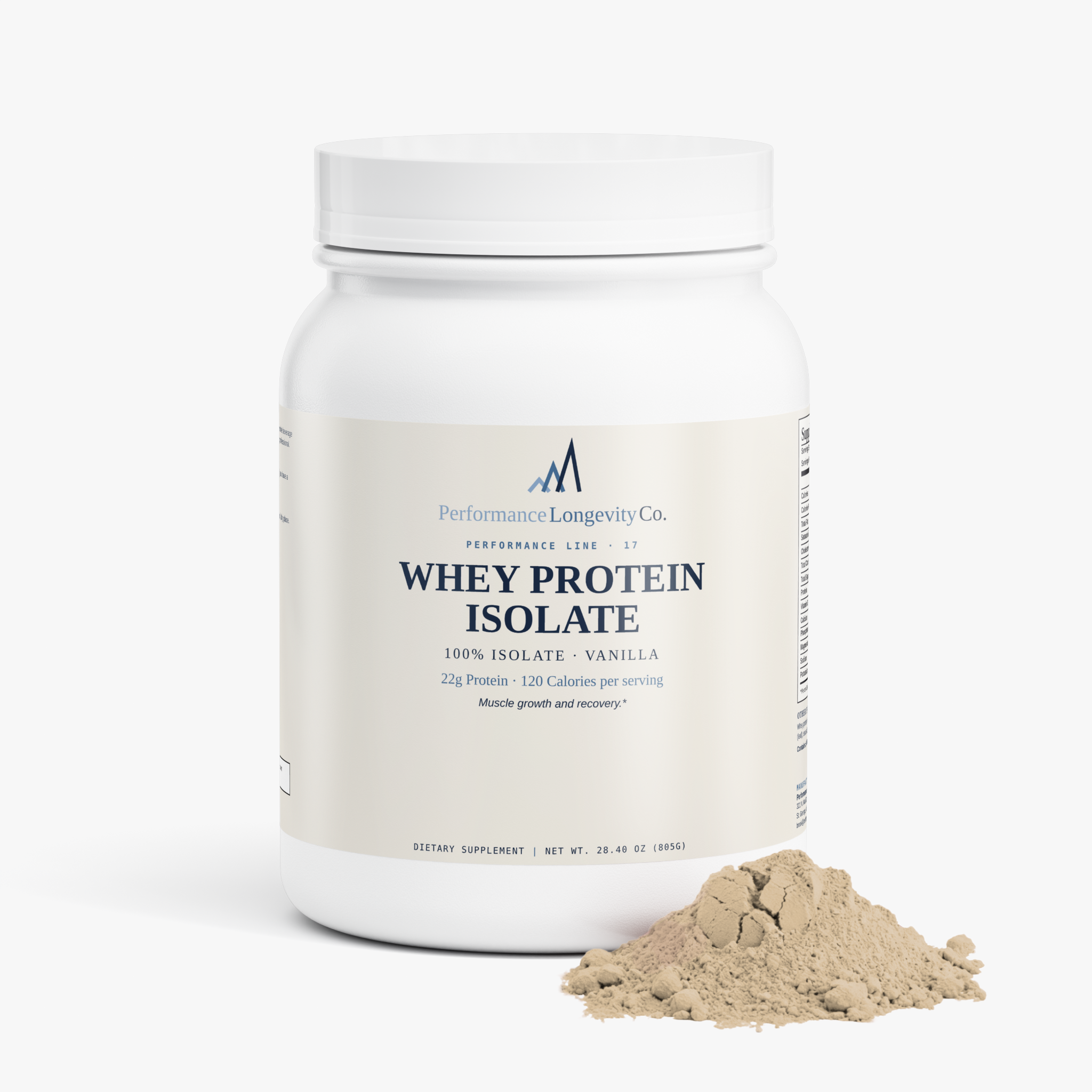 Advanced 100% Whey Protein Isolate (Vanilla)
