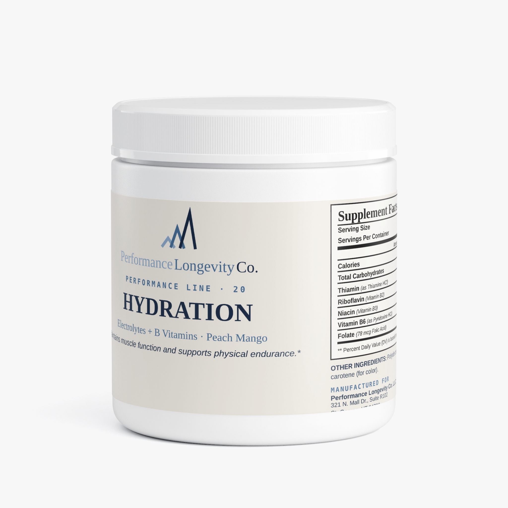 Hydration Powder (Peach Mango)