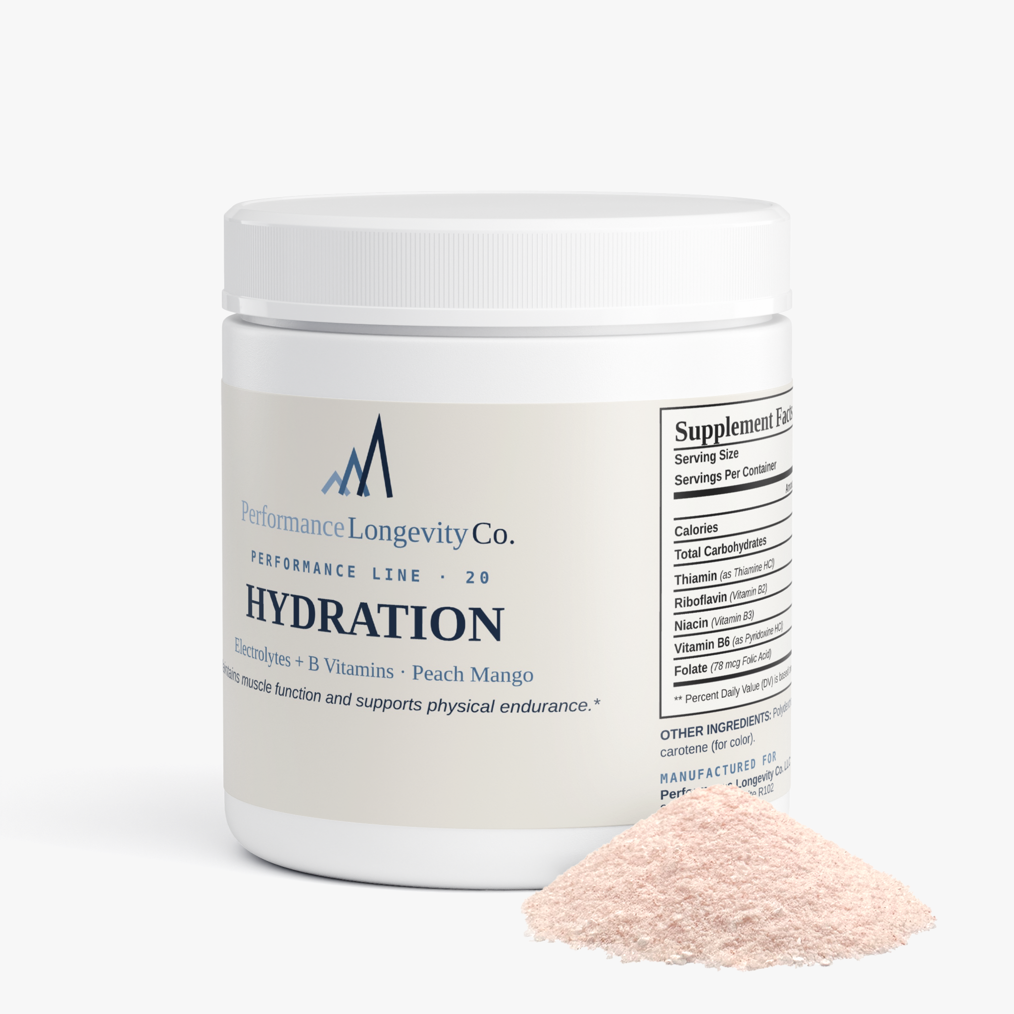 Hydration Powder (Peach Mango)