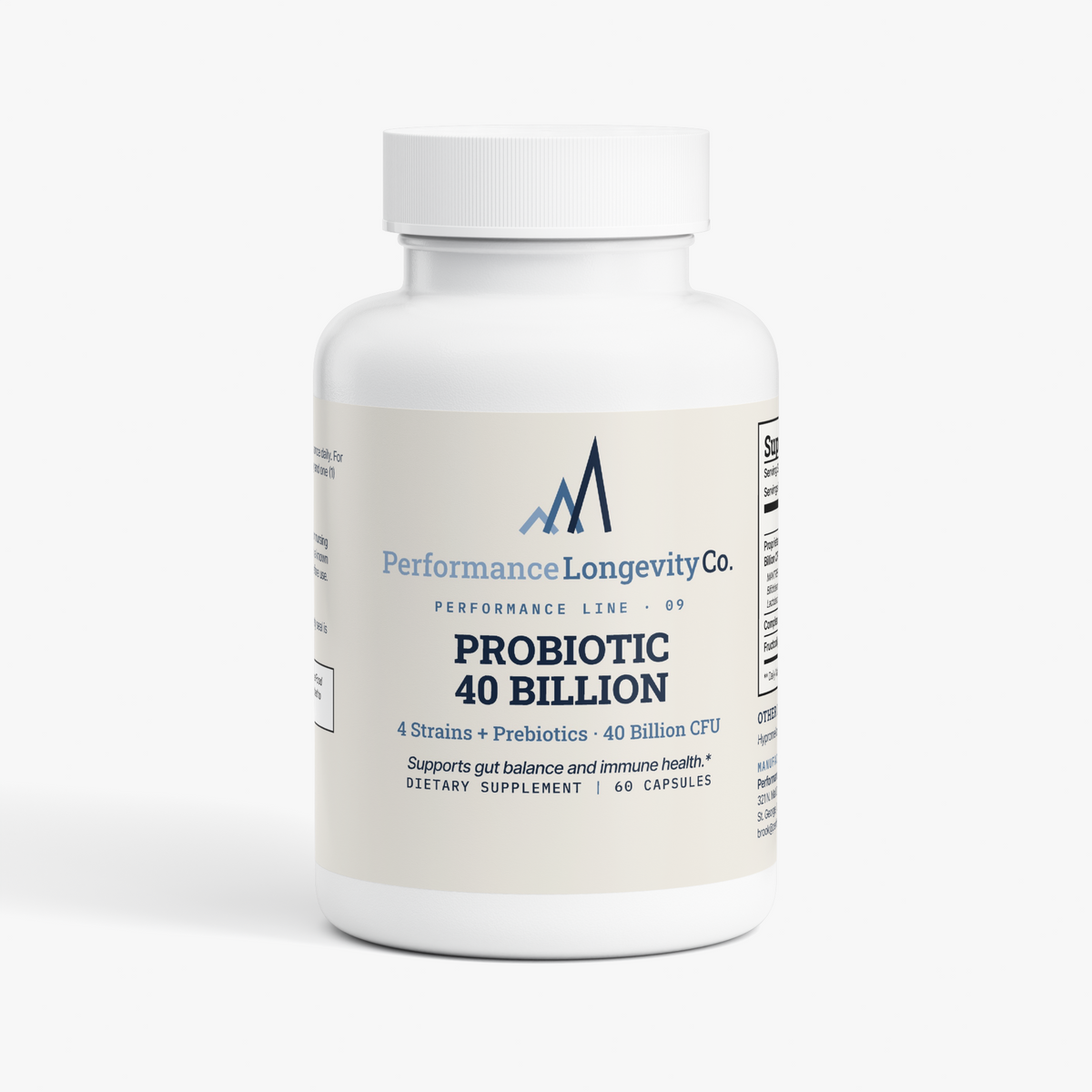 Probiotic 40 Billion with Prebiotics
