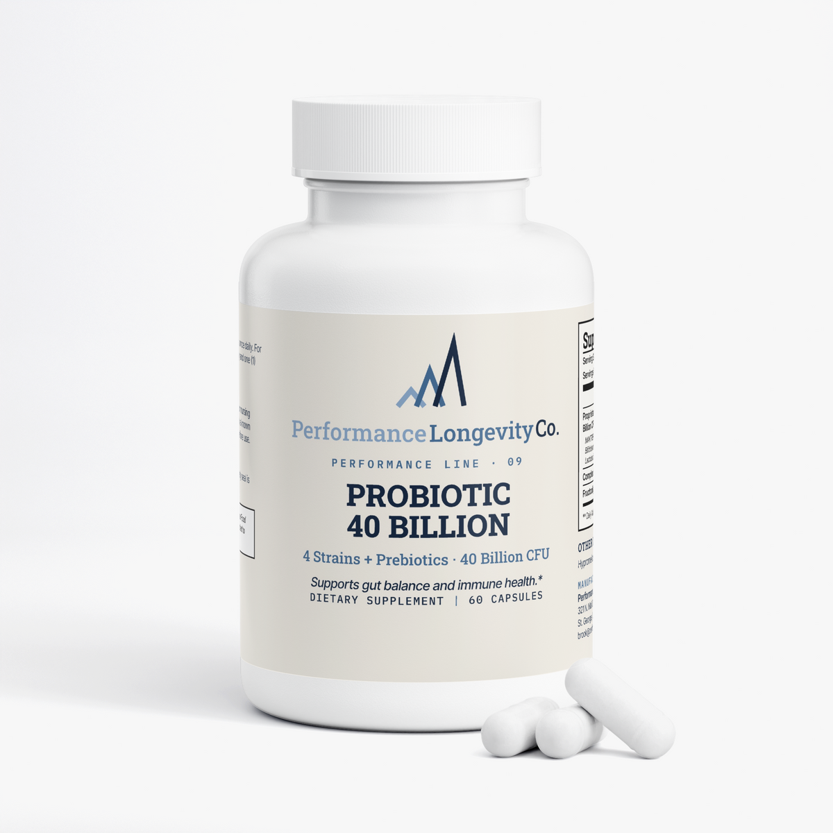 Probiotic 40 Billion with Prebiotics