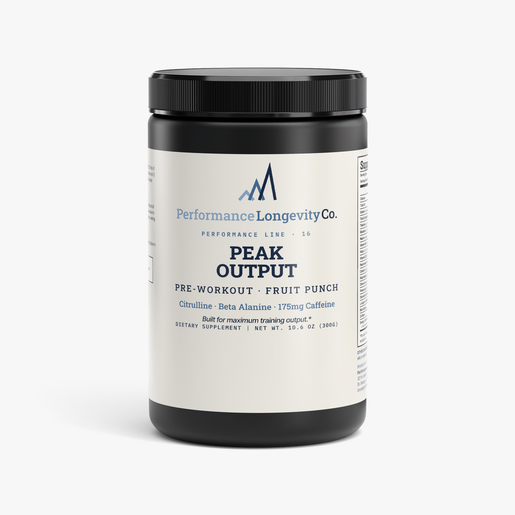 Peak Output Pre-Workout (Fruit Punch)