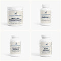The Foundation Stack: Creatine Monohydrate, Omega-3, Magnesium Glycinate, and Bone Support